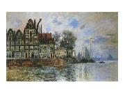 View of Amsterdam, Claude Monet